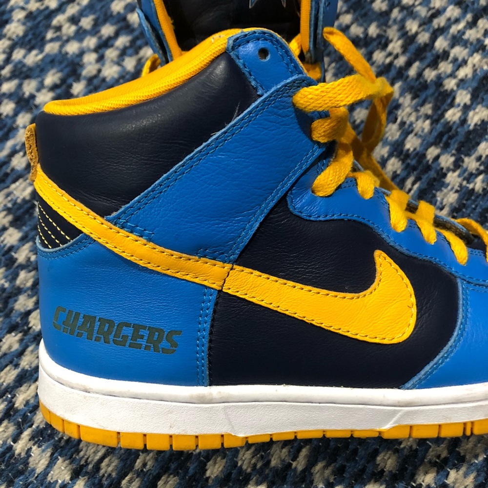 Nike ID Chargers High tops